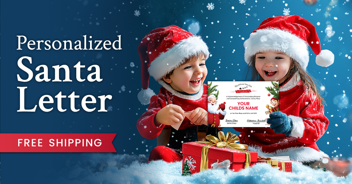 Make Christmas Magical with a Personalized Letter From Santa!