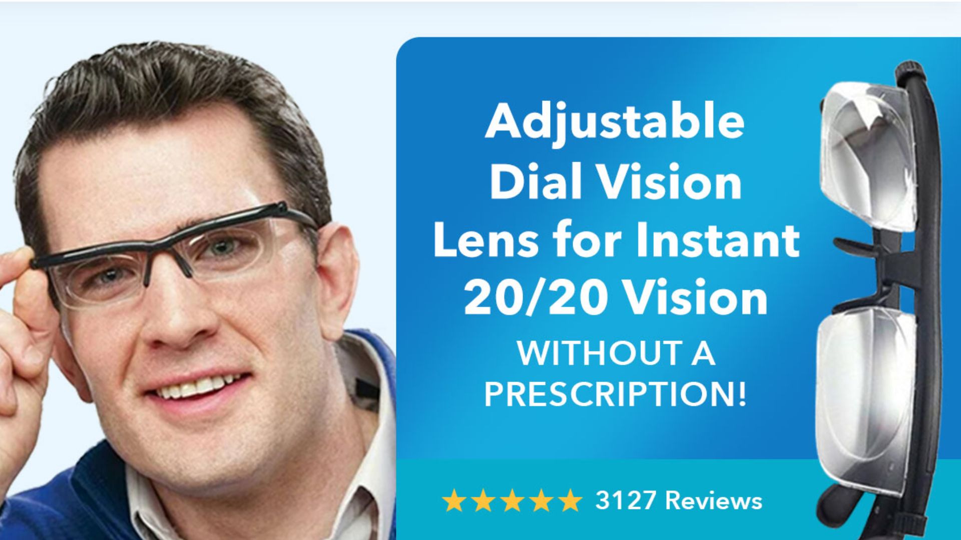 Save 70% On Adjustable Vision Glasses - No Prescription Needed